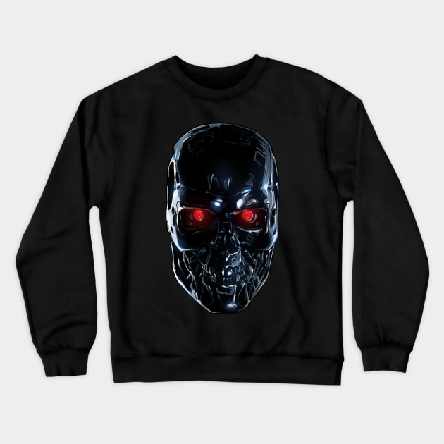 Terminator Cyborg Crewneck Sweatshirt by nabakumov